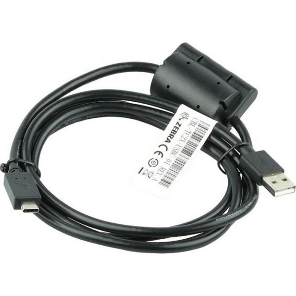 Zebra CBL-TC2X-USBC-01 cavo USB USB A Nero (TC2X USB C CABLE - .)ZebraCBL-TC2X-USBC-01