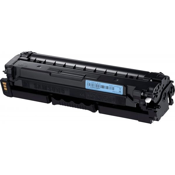 Samsung Cartuccia toner ciano originale HP CLT-C503L ad alta capacità (SAMSUNG CLT-C503L CYAN TONER C3060FR)HpSU014A