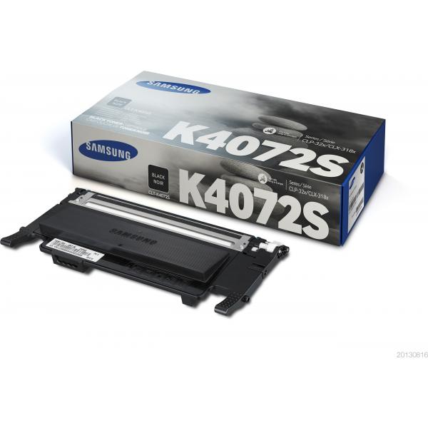 Samsung Cartuccia toner nero originale HP CLT-K4072S (SAMSUNG CLT-K4072S BLACK TONER CARTR)HpSU128A
