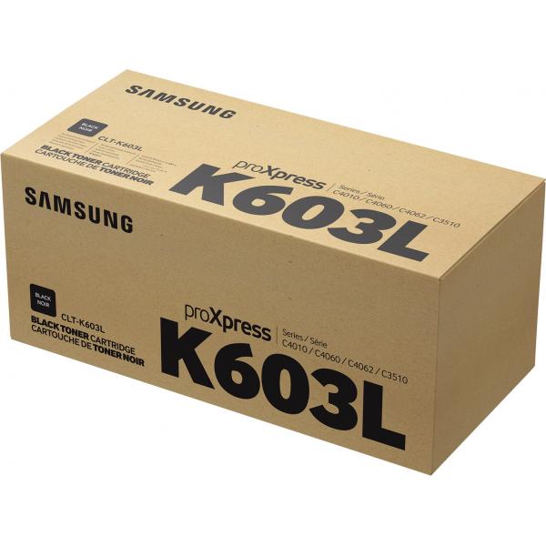 Samsung Cartuccia toner nero originale HP CLT-K603L ad alta capacità (^SAMSUNG CLT-K603L H-YIELD BLK TONER)HpSU214A