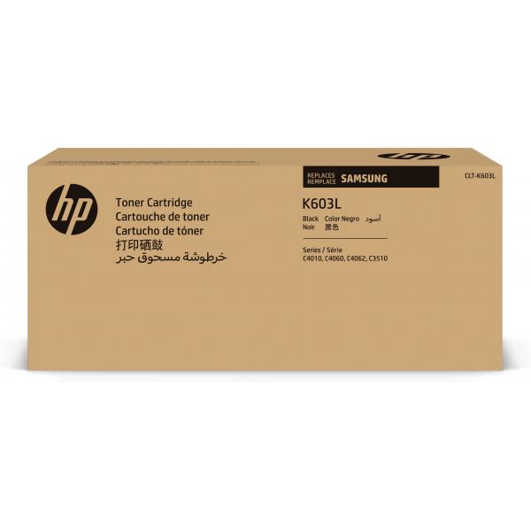 Samsung Cartuccia toner nero originale HP CLT-K603L ad alta capacità (^SAMSUNG CLT-K603L H-YIELD BLK TONER)HpSU214A