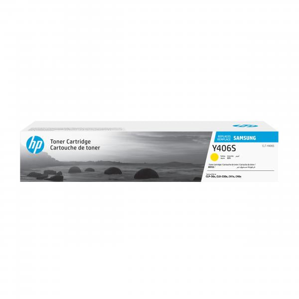 Samsung Cartuccia toner giallo originale HP CLT-Y406S (SAMSUNG CLT-Y406S YELLOW TONER CARTR)HpSU462A