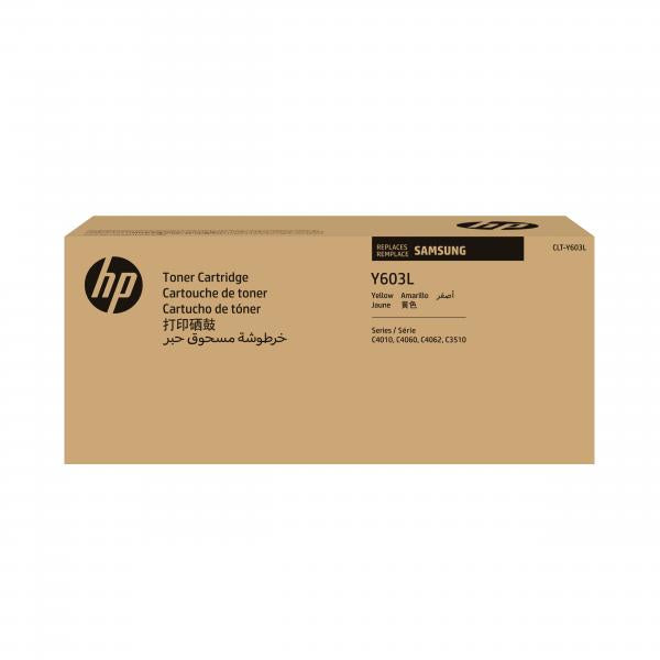 Samsung Cartuccia toner giallo originale HP CLT-Y603L ad alta capacità (SAMSUNG C4010ND YELLOW TONER C4060FX)HpSU557A