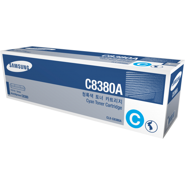 Samsung Cartuccia toner ciano CLX-C8380A (SAMSUNG CLX8380ND CYAN TONER ** EOL **)HpSU575A