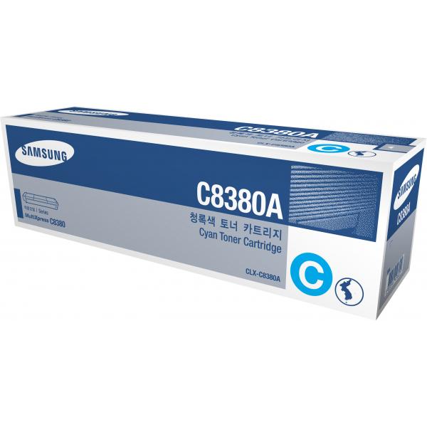Samsung Cartuccia toner ciano CLX-C8380A (SAMSUNG CLX8380ND CYAN TONER ** EOL **)HpSU575A