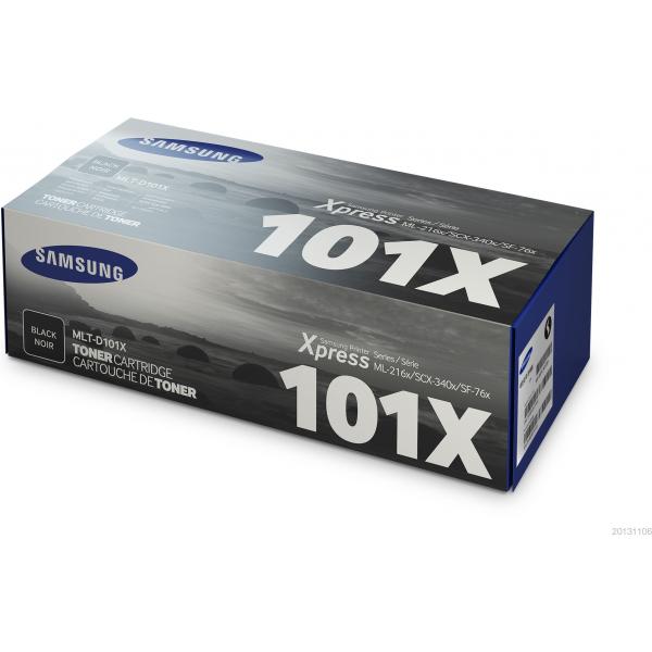 Samsung Cartuccia toner nero a resa ridotta MLT-D101X (SAMSUNG MLT-D101X L-YIELD BLK TONER)HpSU706A