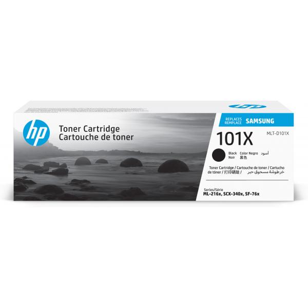 Samsung Cartuccia toner nero a resa ridotta MLT-D101X (SAMSUNG MLT-D101X L-YIELD BLK TONER)HpSU706A