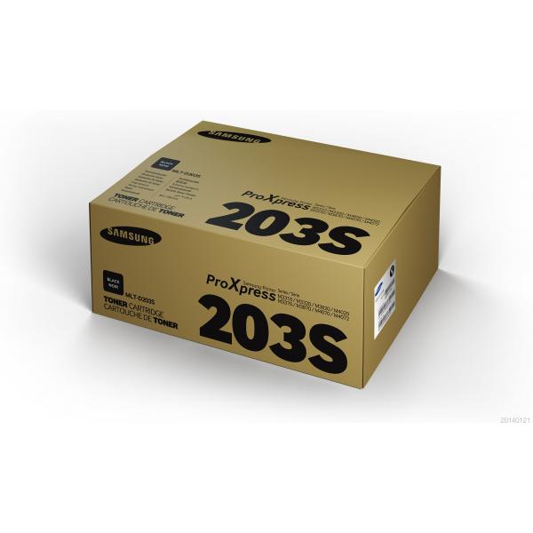 Samsung Cartuccia toner nero MLT-D203S (SAMSUNG MLT-D203S BLACK TONER CARTRI)HpSU907A