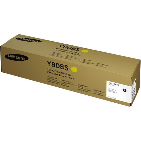 Samsung Cartuccia toner giallo originale HP CLT-Y808S (SAMSUNG CLT-Y808S YELLOW TONER CARTR)HpSS735A