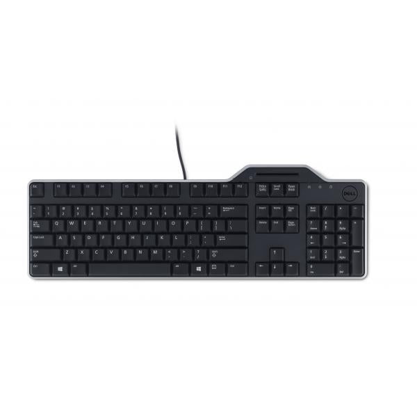 DELL KB813 tastiera Universale USB QWERTY Norvegese Nero (Dell KB813 Smartcard - tastatur - QWER)DellKB813-BK-NORW