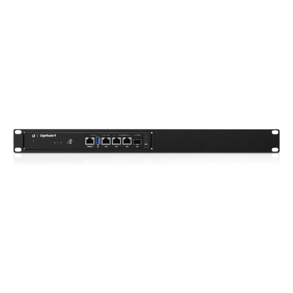 Ubiquiti EdgeRouter 4 router cablato Gigabit Ethernet Nero (Ubiquiti EdgeRouter 4 Port Router with SFP - ER-4)UbiquitiER-4