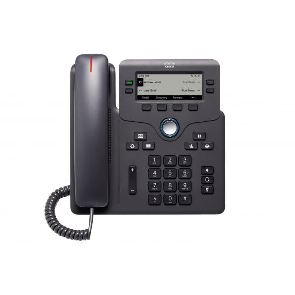 Cisco 6841 telefono IP Nero 4 linee (CISCO 6841 PHONE FOR MPP - SYSTEMS WITH CE POWER)Cisco0889728068291CP-6841-3PW-CE-K9=