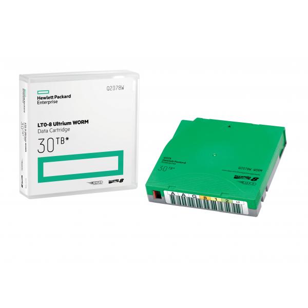 HPE LTO-8 Ultrium 30TB WORM Data Cartridge (HPE LTO8 WORM Data Cartridge)HpeQ2078W