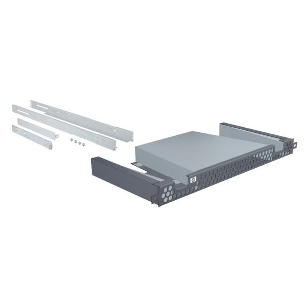 HPE JQ059A kit di fissaggio Nero, Grigio (12900E CHS UNIVERSAL-STOCK,FlexFabric 12900E Chassis Universal Rack Mount Kit)Hpe0190017199429JQ059A