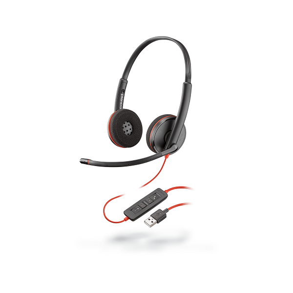 POLY Blackwire 3220 Auricolare Cablato A Padiglione Musica e Chiamate USB tipo A Nero (Blackwire C3220 USBA Headset - re 3220, Headset, Head-band, - Calls & Music, Black, Binaural, In-line control unit - Warranty: 24M)Hp Poly0017229162747209745-22