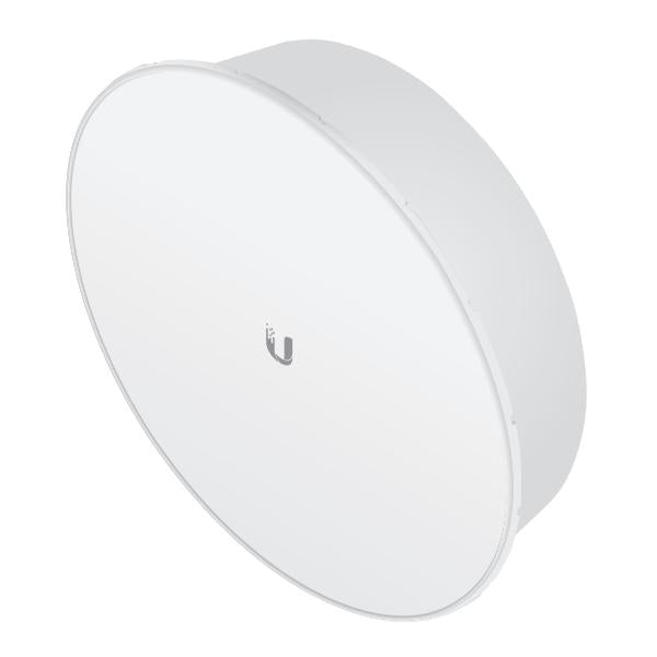 Ubiquiti PowerBeam AC ISO Gen2 Bridge di rete 450 Mbit/s Bianco (airMAX 5 GHz PowerBeam ac Gen2 - CPE with 25 dBi antenna and - integrated RF Isolator, 450+ Mbps - Warranty: 24M)UbiquitiPBE-5AC-ISO-GEN2