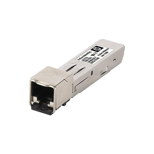 HPE X120 1G SFP RJ-45 T modulo del ricetrasmettitore di rete Rame 1000 Mbit/s (HPE TRANSCEIVER X120 1G SPF RJ45 T)HpeJD089B