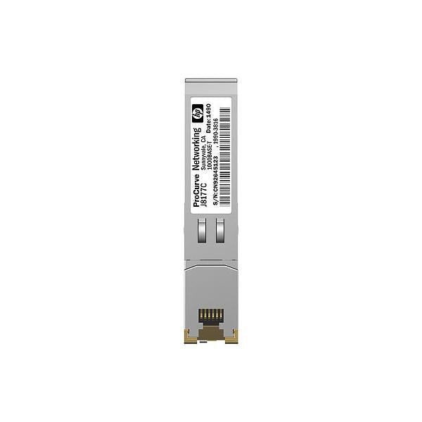 HPE X120 1G SFP RJ-45 T modulo del ricetrasmettitore di rete Rame 1000 Mbit/s (HPE TRANSCEIVER X120 1G SPF RJ45 T)HpeJD089B