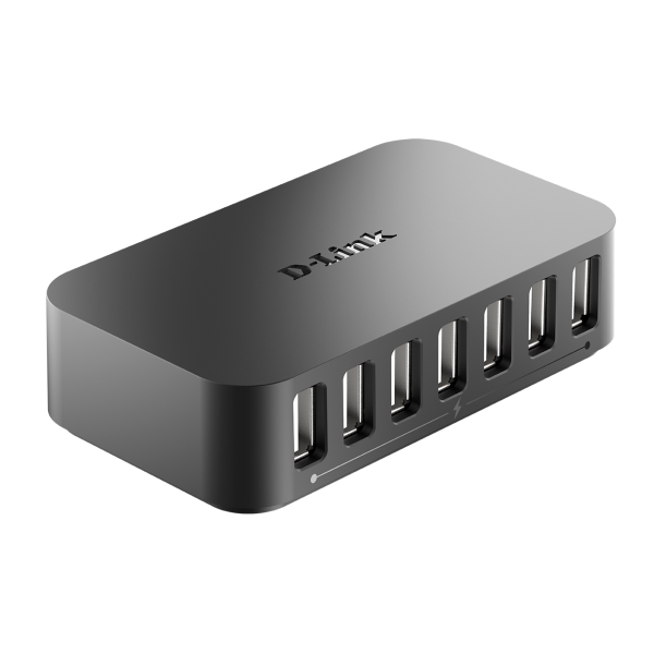 D-Link DUB-H7 USB 2.0 Type-B 480 Mbit/s Nero (DLINK USB 2.0 7 PORT HUB)D-linkDUB-H7/B