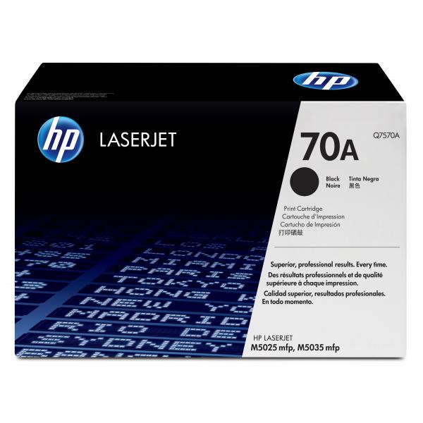 HP Cartuccia Toner originale nero LaserJet 70A (Toner Black - Pages 13.000 - Warranty: 12M)HpQ7570A