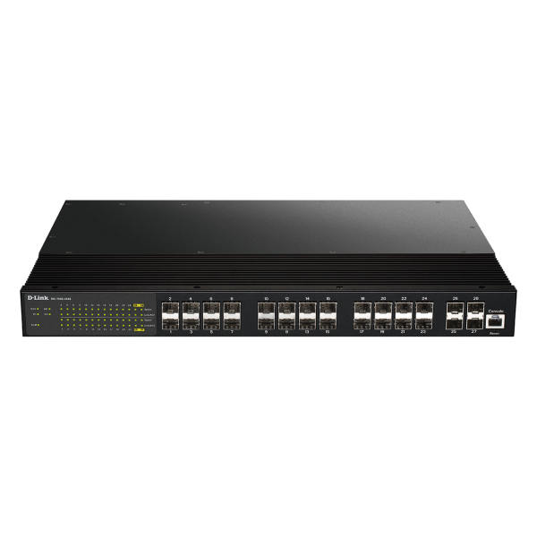 D-Link DIS-700G-28XS switch di rete Gestito L2+ 1U Nero (24 Ports SFP Plus 4 Port - 10G SFP+ with Dual DC input - Warranty: 60M)D-link0790069437953DIS-700G-28XS