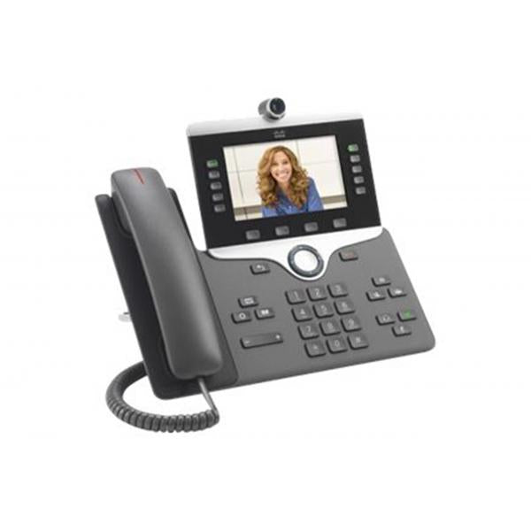 Cisco 8845 telefono IP Nero LCD (IP PHONE 8845 WITH - MPP FIRMWARE) - Versione TedescaCisco0889728089890CP-8845-3PCC-K9=