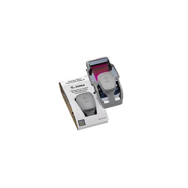 Zebra 800300-350EM nastro per stampante 200 pagine Nero, Ciano, Magenta, Giallo (Ribbon, Color-YMCKO - 200 Images, ZC100/ZC300)Zebra800300-350EM