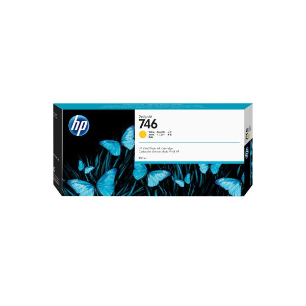 HP Cartuccia di inchiostro giallo DesignJet 746 da 300 ml (HP 746 300-ML YELLOW - INK CARTRIDGE)HpP2V79A