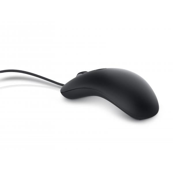 DELL MS819 mouse Ufficio Ambidestro USB tipo A Ottico 1000 DPI (Wired Mouse with Fingerprint - Reader MS819 - Warranty: 12M)DellDELL-MS819-BK