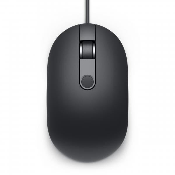 DELL MS819 mouse Ufficio Ambidestro USB tipo A Ottico 1000 DPI (Wired Mouse with Fingerprint - Reader MS819 - Warranty: 12M)DellDELL-MS819-BK