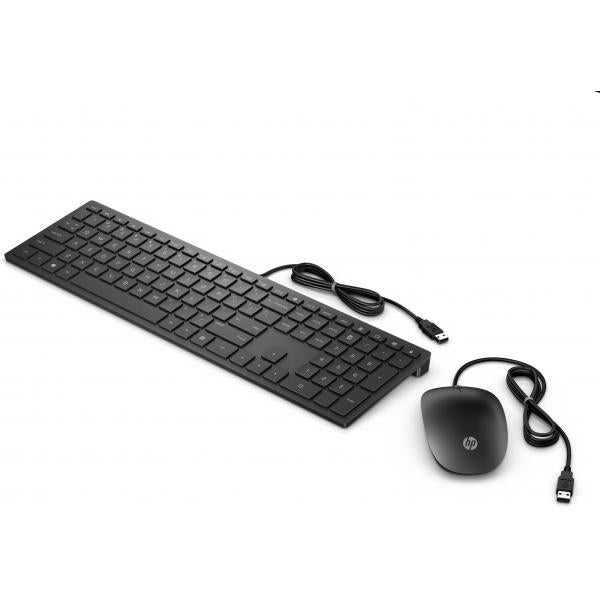 HP Pavilion Wired Keyboard and Mouse 400 (PAV WiredCombo Keyboard 400 - **New Retail** - Warranty: 12M)Hp4CE97AA