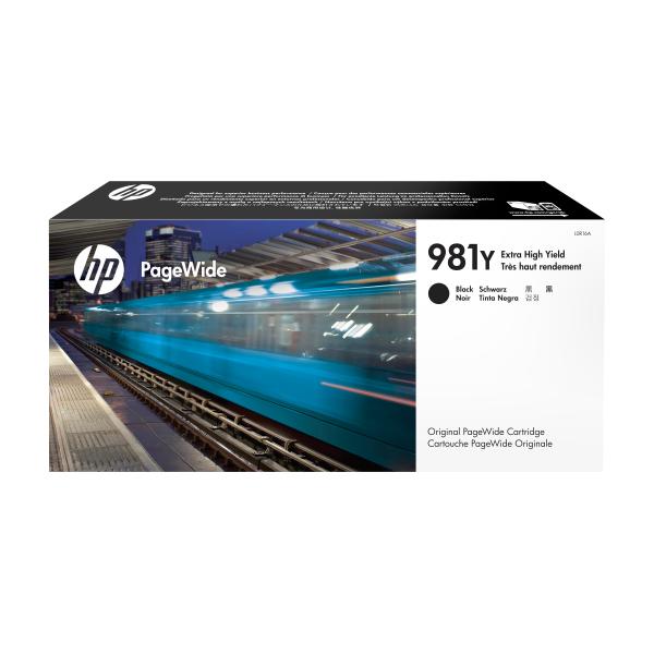 HP Cartuccia nero originale ad altissima capacità PageWide 981Y (HP 981Y BLACK INK CARTRIDGE EXTRA HIGH YIELD)HpL0R16A