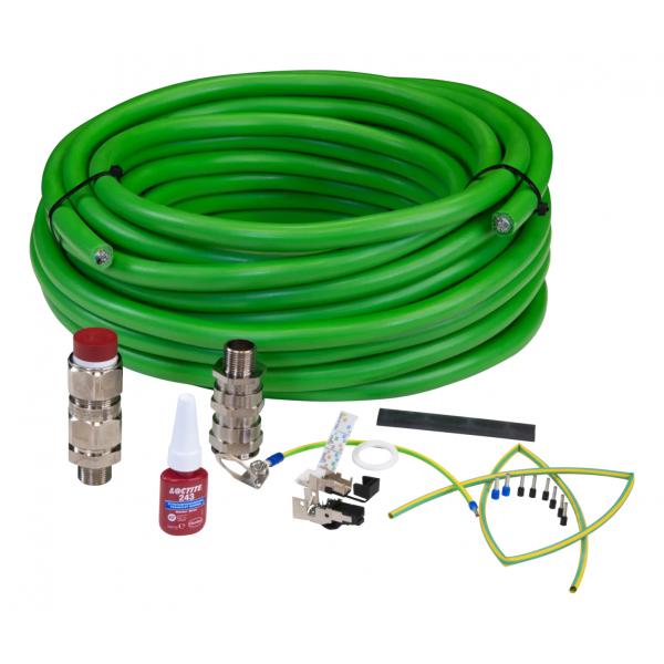 Axis 01543-001 cavo per fotocamera 10 m Verde (AXIS ASKDP03-T ARMORED CABLE - EXCAM 10M NON-CANCELLABLE)Axis733102106475101543-001