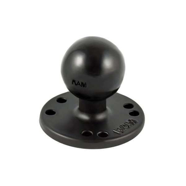 Zebra RAM-202U supporto per personal communication Supporto passivo Tastiera Nero (BASE UNPKD RAM 2-1/2 INCH DIA - .)ZebraRAM-202U