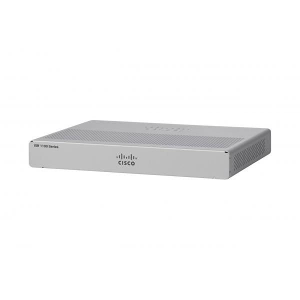 Cisco C1101-4P router wireless Gigabit Ethernet Grigio (ISR 1101 4 PORTS GE ETHERNET - WAN ROUTER)CiscoC1101-4P