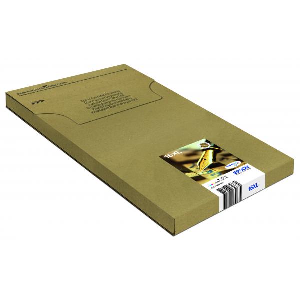 Epson Pen and crossword Multipack Penna e cruciverba 4 colori Inchiostri DURABrite Ultra 16XL in confezione EasyMail Packaging (EPSON 16XL EASYMAIL 4 COLOUR 16XL)Epson8715946656670C13T16364511