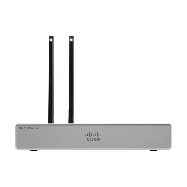 Cisco C1101-4PLTEP router wireless Gigabit Ethernet Grigio (ISR 1101 4P GE ETHERNET AND - TE SECURE ROUTER WITH PLUGGABLE)Cisco0889728131438C1101-4PLTEP