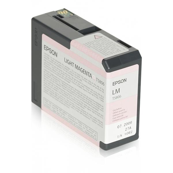 Epson Tanica Magenta-chiaro (Epson T5806 - lys magenta - original -)EpsonC13T580600