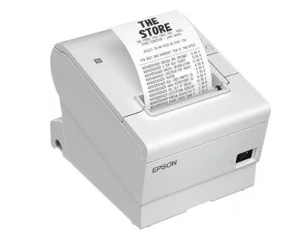 Epson TM-T88VII, USB, USB Host, RS232, Ethernet, ePOS, white (COLORE BIANCO)