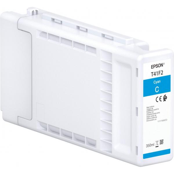 Epson Singlepack UltraChrome XD2 T41F240 Cyan 350ml (T41F2 CYAN INK CARTRIDGE - 350ML)Epson8715946633169C13T41F240