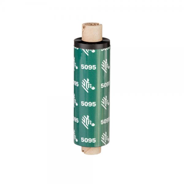 Zebra 5095 HighPerformance Resin nastro termico 450 m Nero (RIBBON 5095 RESIN 110MM - 450 METERS C-25MM BOX OF 6)Zebra05095BK11045