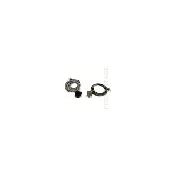 Datalogic CAB-408 RS-232 Pwr Coil 9-Pin Fem cavo seriale DB-9 (DL CAB-408 RS232 COIL - 9PIN FEMALE)Datalogic90A051891