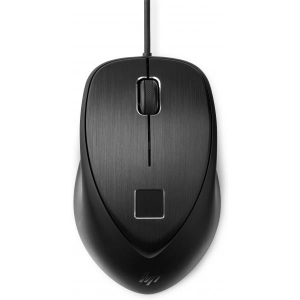 HP Mouse fingerprint USB (USB Fingerprint Mouse - **New Retail** - Warranty: 12M)Hp4TS44AA