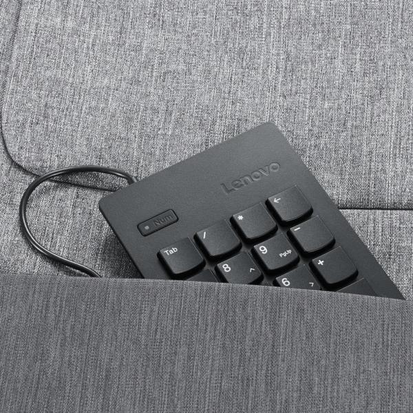 Lenovo KBD_BO Num Keypad 1 tastierino numerico Universale USB Nero (TP USB NUMERIC KEYPAD G2 - F/ THINKPAD) - Versione TedescaLenovo4Y40R38905