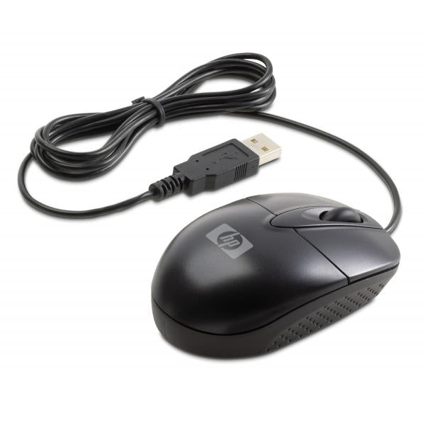 HP RH304AA mouse Ufficio Ambidestro USB tipo A Ottico (Mouse USB Optical Travel - **New Retail** - Warranty: 12M)HpRH304AA