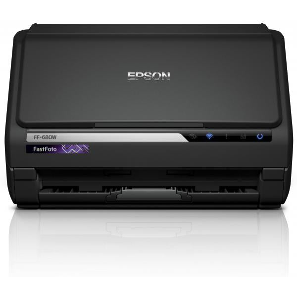 Epson FF-680W Scanner a foglio 600 x 600 DPI A4 Nero (Epson FastFoto FF-680W Scanner 600dpi x 600dpi)Epson8715946666211B11B237401BY