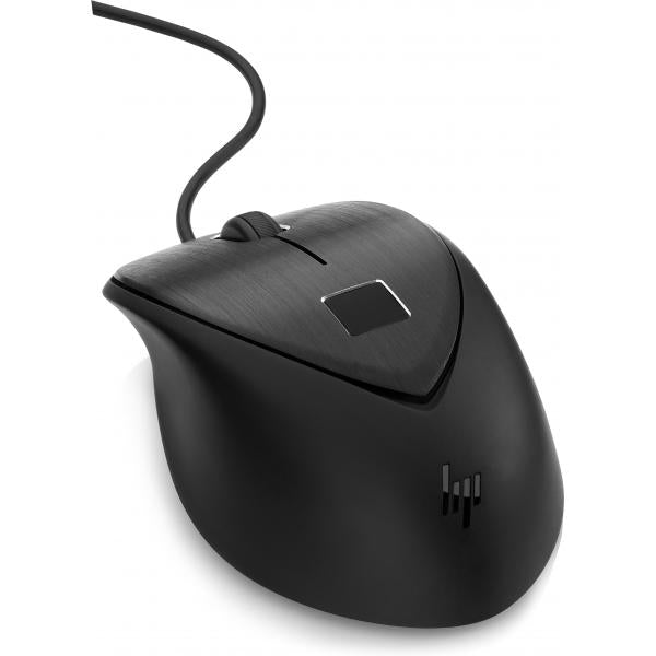 HP Mouse fingerprint USB (USB Fingerprint Mouse - **New Retail** - Warranty: 12M)Hp4TS44AA#AC3