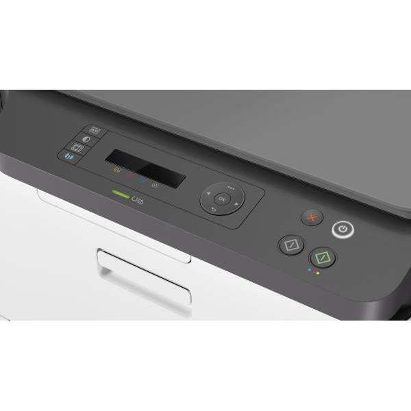 HP Laser 178nw Wireless Multifunction Colore Stampante, Fotocopiatrice, scanner; Fronte/retro (Color Laser Mfp 178Nw, Color, - Printer For Print, Copy, - Scan, Scan To Pdf - Warranty: 12M)Hp4ZB96A