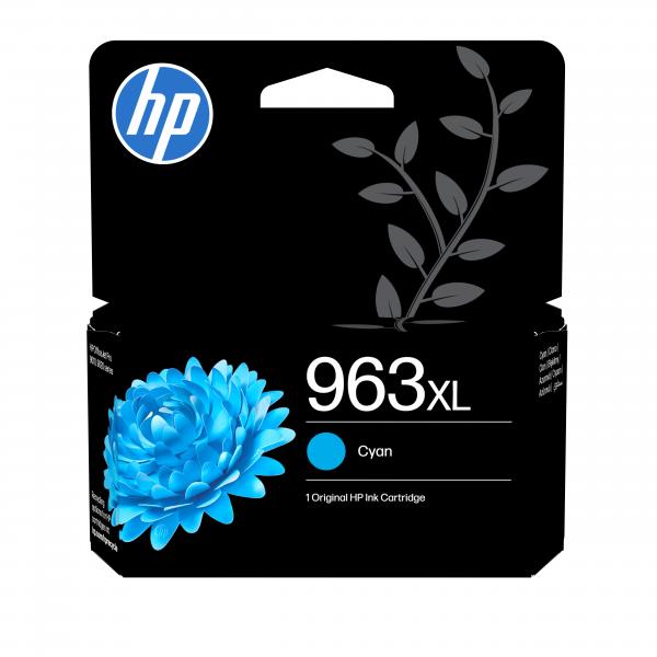 HP Cartuccia di inchiostro ciano originale 963XL ad alta capacità (Tinte HP 963XL / 3JA27AE Cyan)Hp3JA27AE
