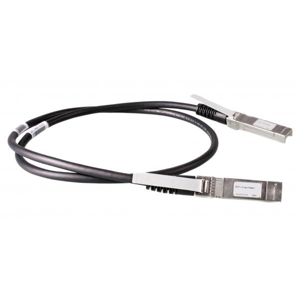 HP X240 10G SFP+ 1.2m DAC cavo InfiniBand e in fibra ottica 1,2 m SFP+ Nero (HP X240 10G SFP+ SFP+ 1.2M DAC CABLE)HpeJD096C